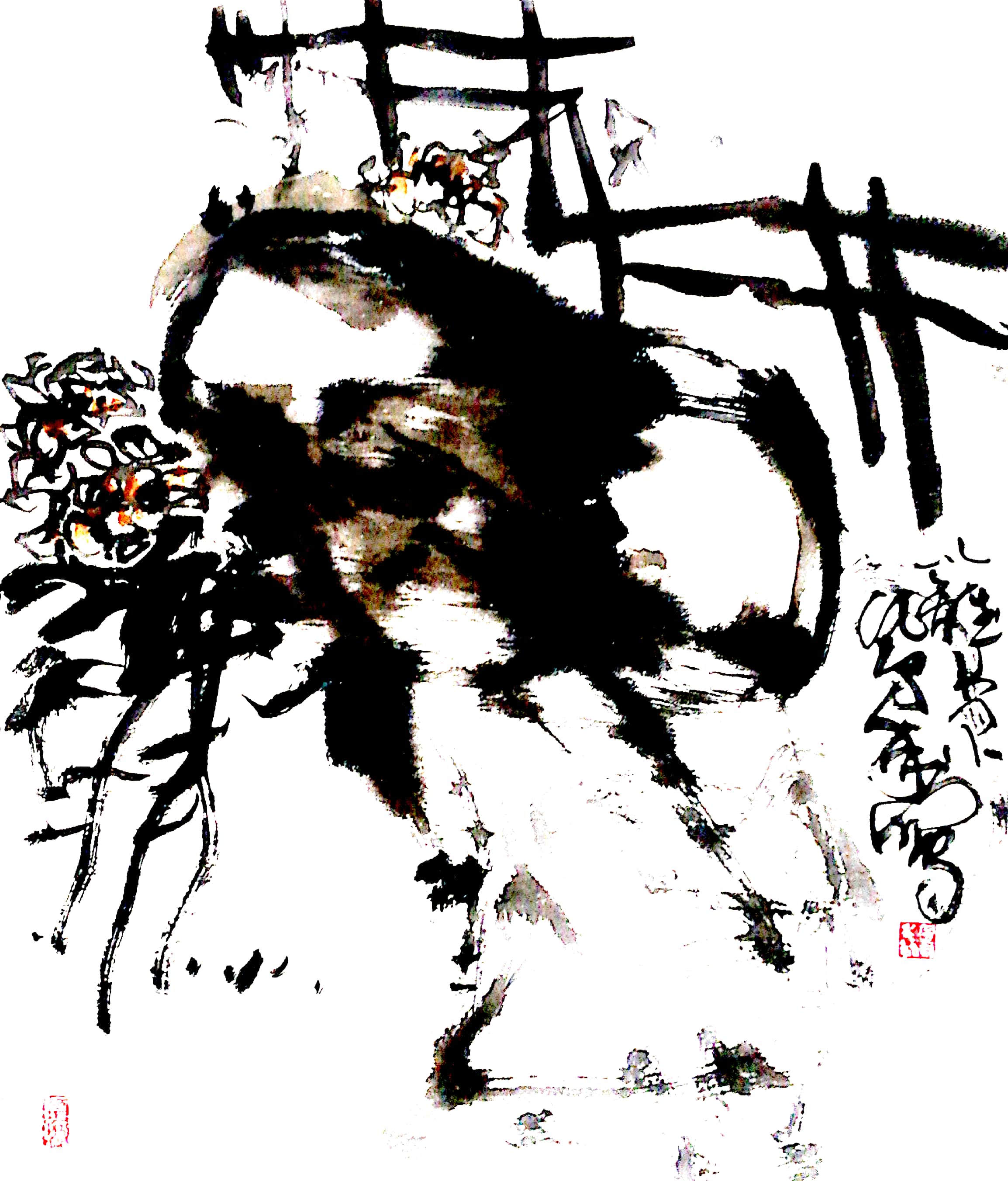 大写意花鸟画家王凤年