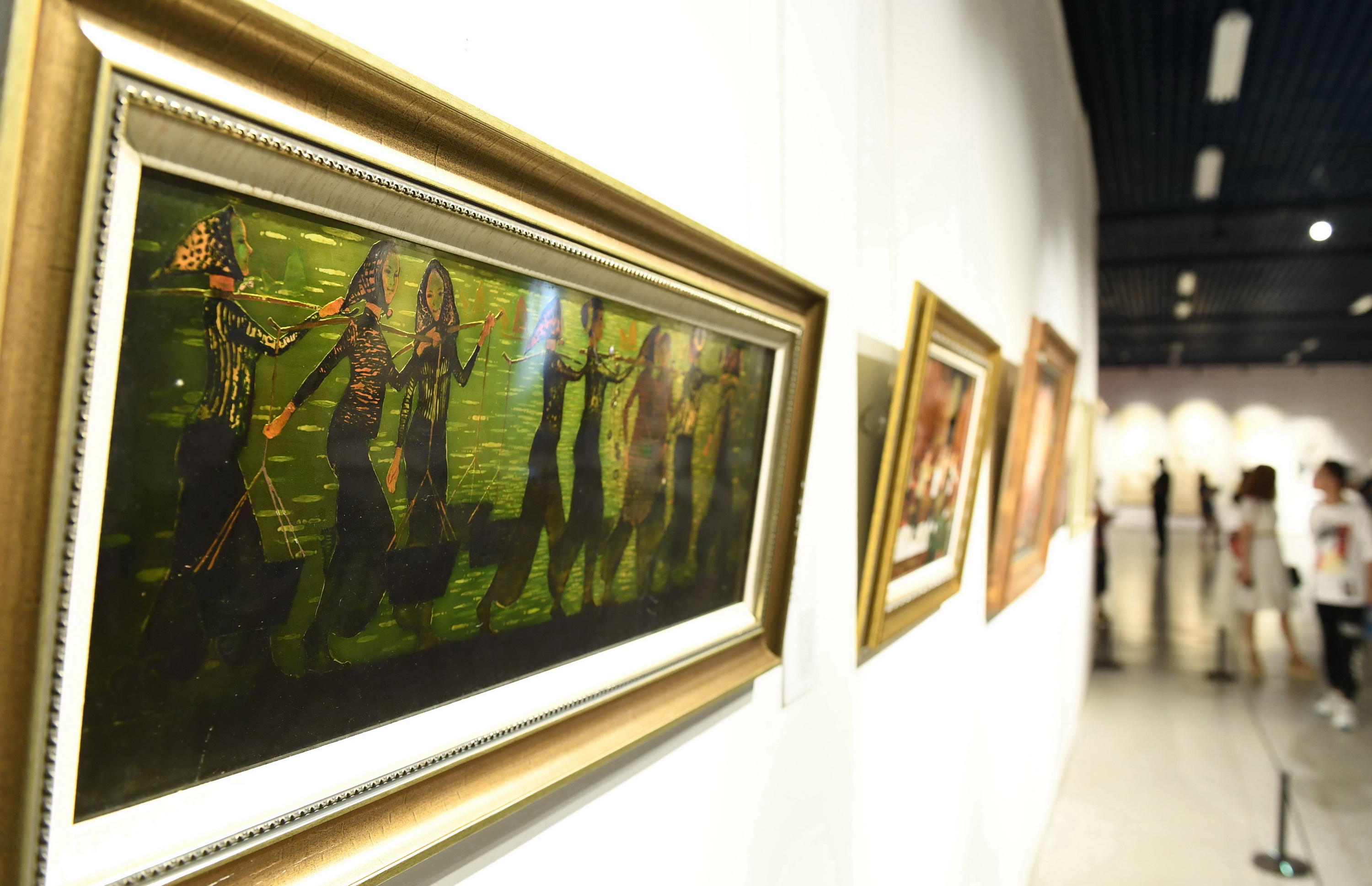 "人民的力量——福建省美术馆馆藏书画精品展"开幕(1)