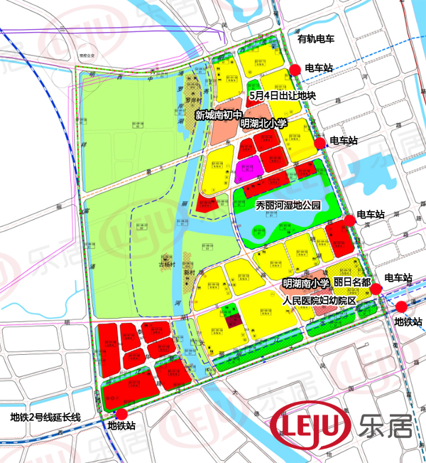 西江新城南片区规划发布!规划3所学校 未来还有16宗宅地