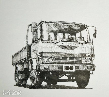 这些笔尖上的日野卡车,你开过吗?