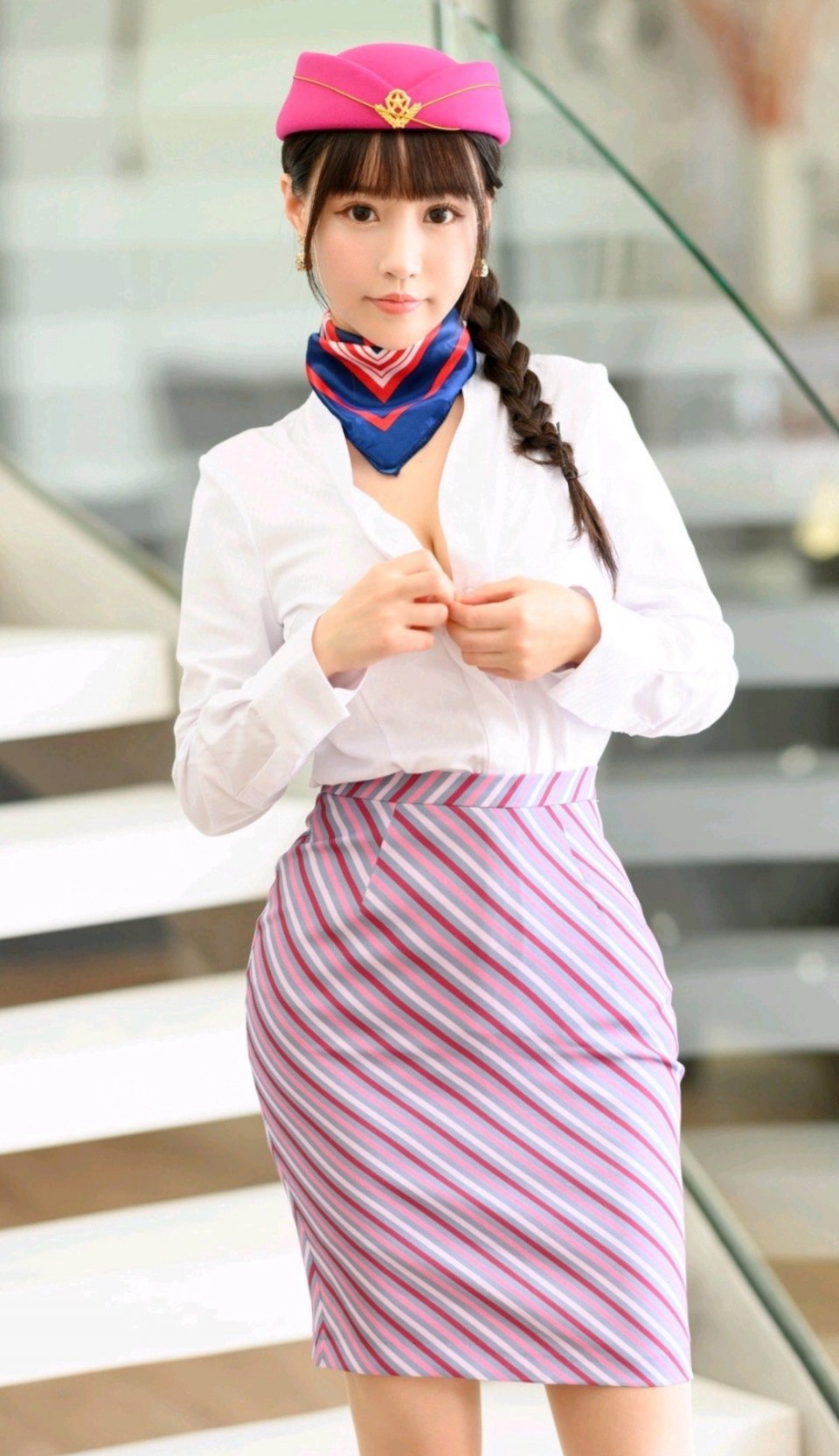 极品空姐带来极致的诱惑,惊艳了整个世界