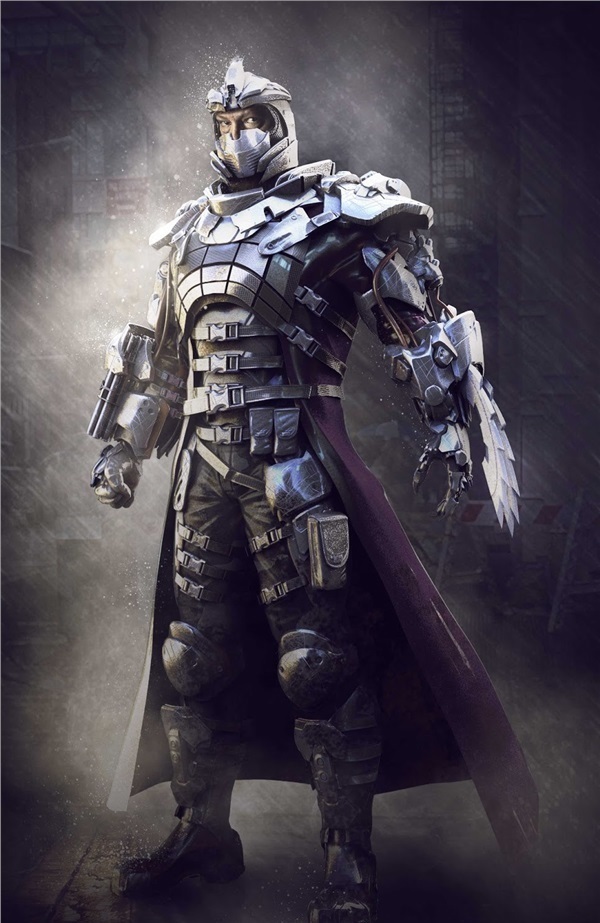 堪比钢铁侠,神似金刚狼反派,《忍者神龟》史瑞德炫酷盔甲图赏