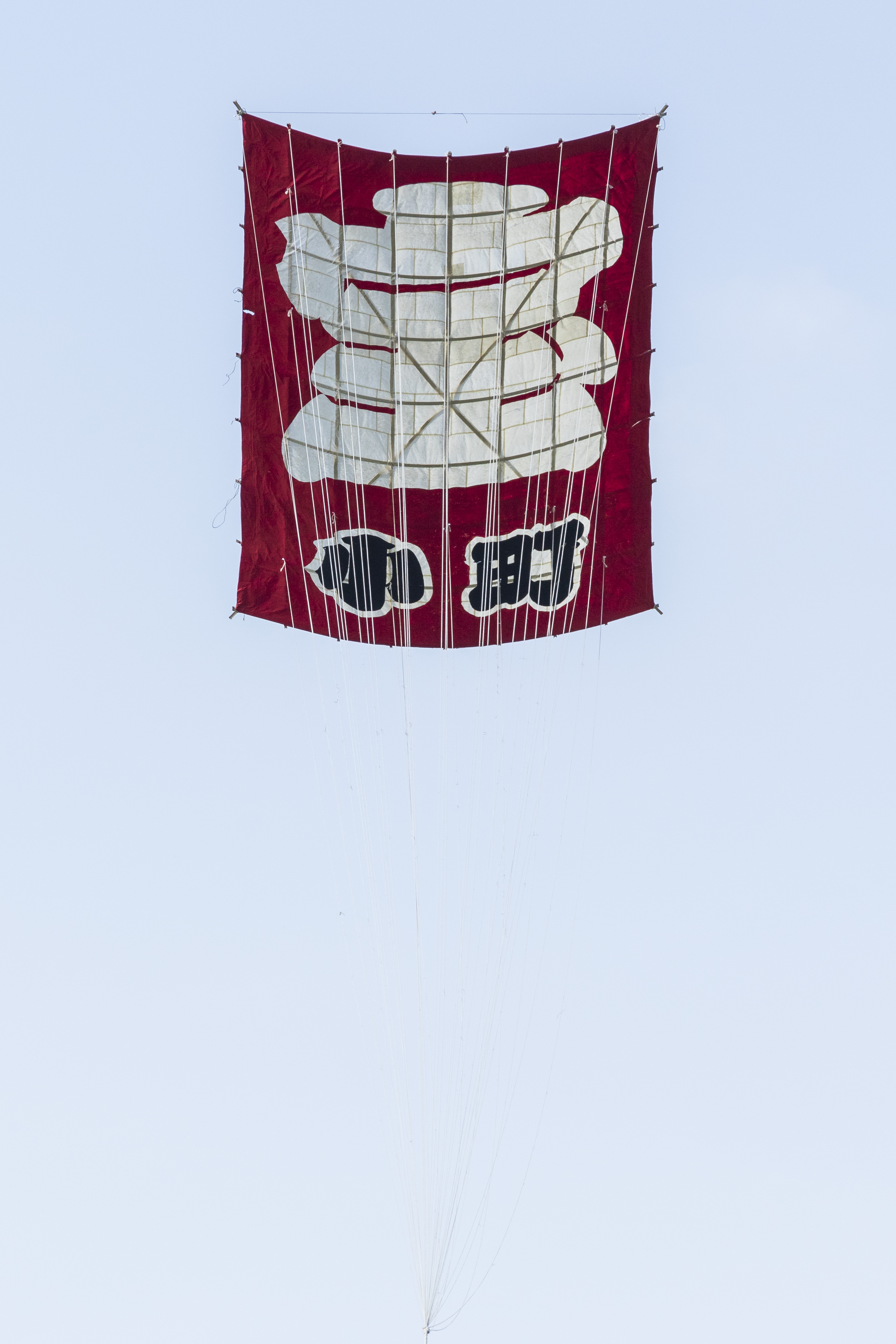 日本多地举办风筝节 神奈川民众放飞巨型"令和"风筝