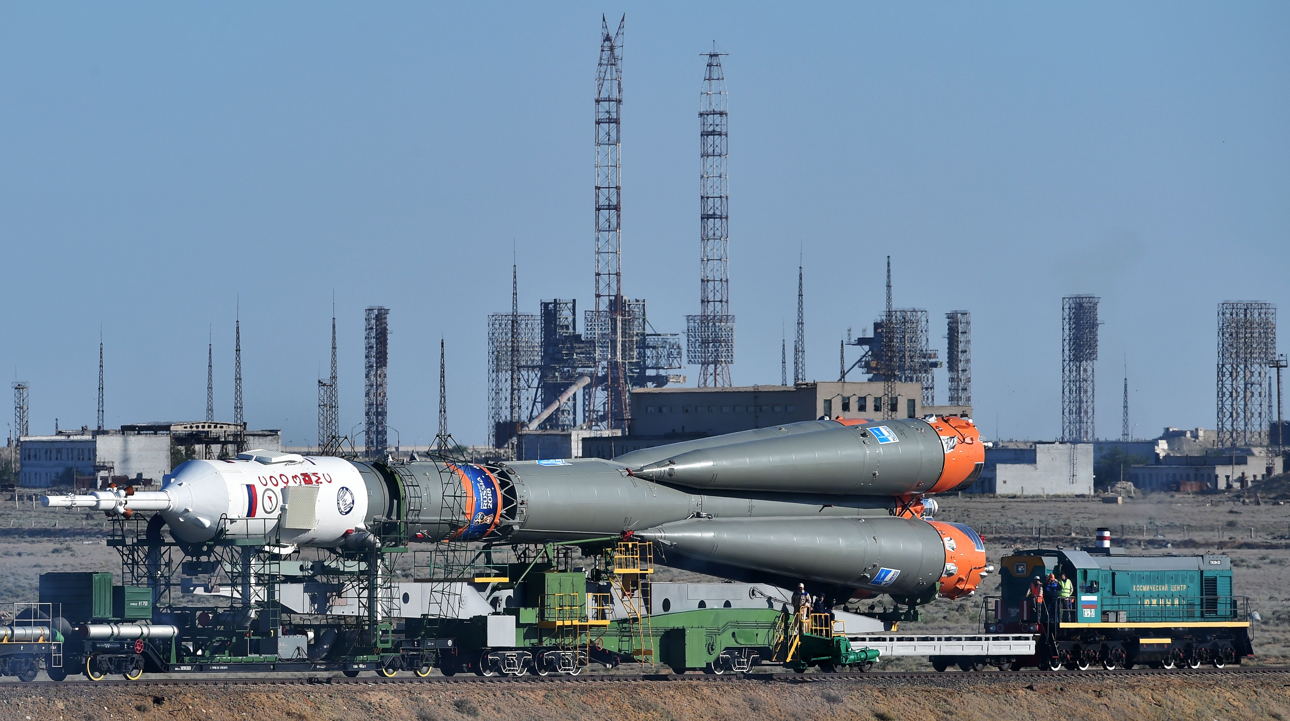 俄罗斯"联盟ms-09"飞船发射在即(3)