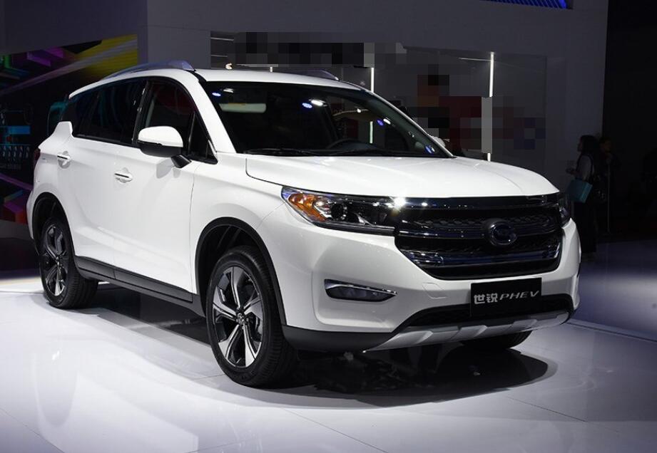 广汽本田-世锐phev,全身设计比例很协调,气场非常足