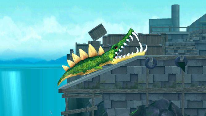 饥饿鲨:两栖的鳄鱼鲨,巨大的咬合力连潜水艇都可以咬碎!