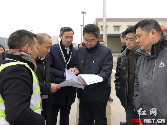 罗智斌带队检查低温雨雪冰冻天气防范应对和安全生产工作