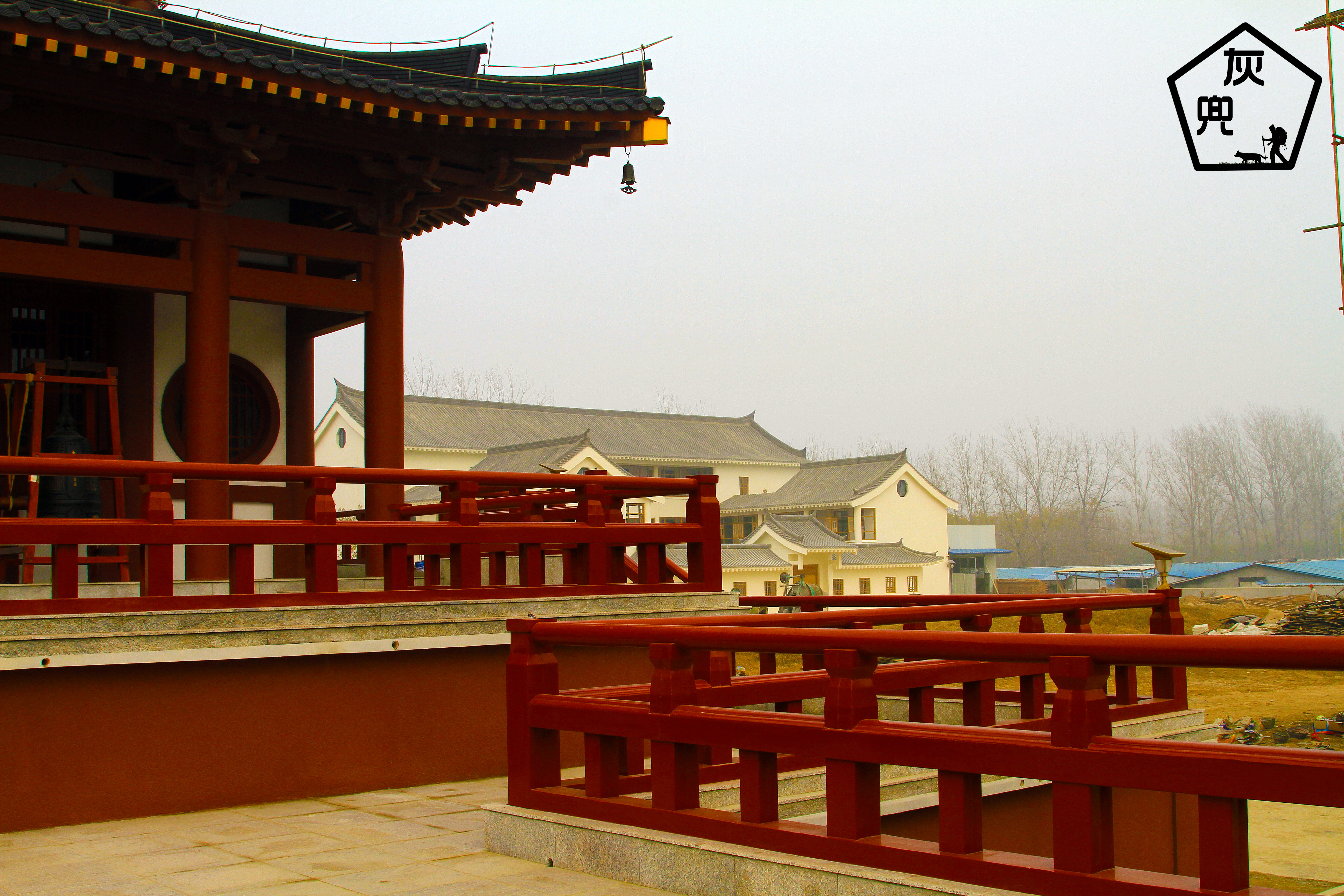 国道旁拔地而起的三源寺,魏晋时期古庙重建,赵州祖庭气势磅礴