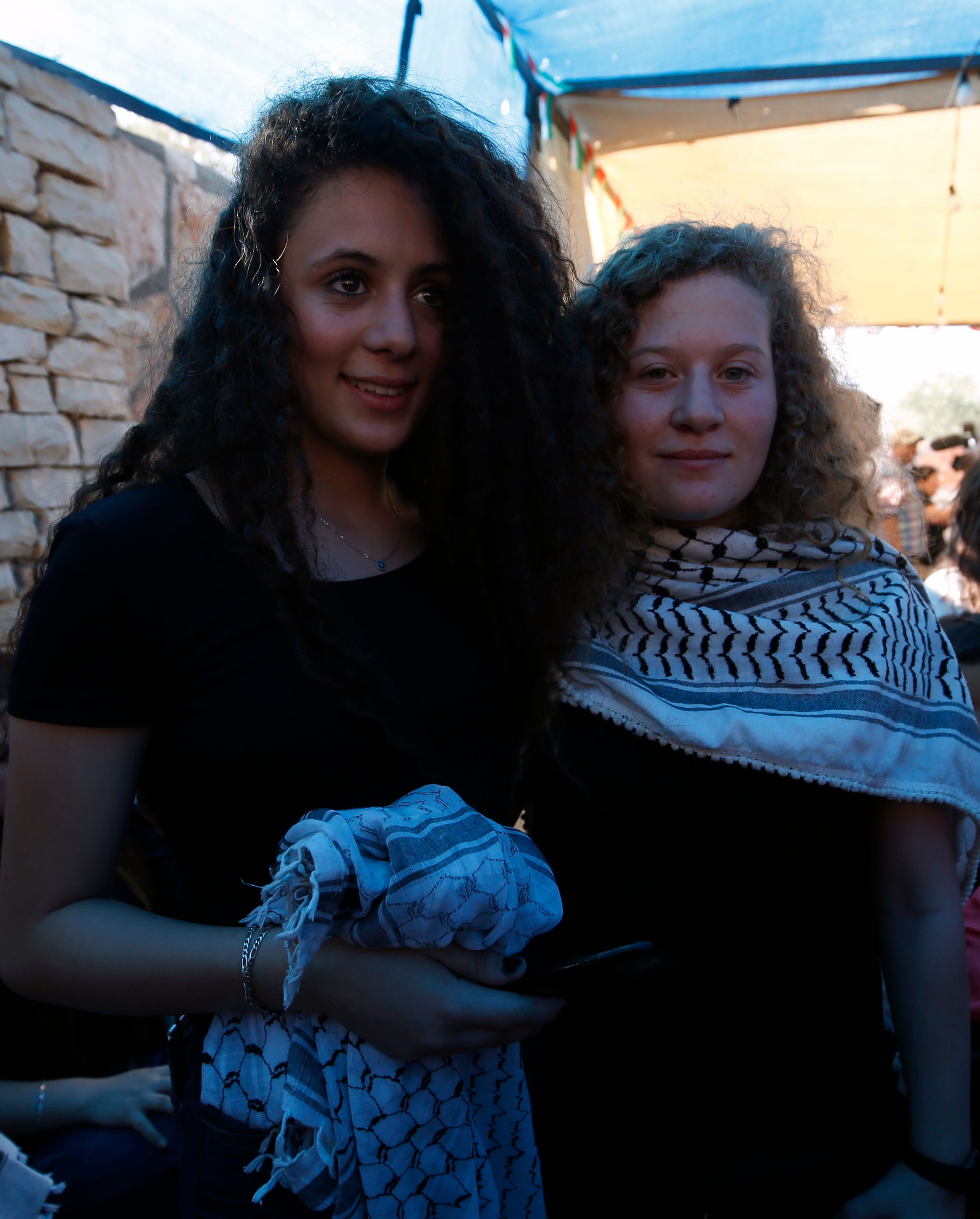 因攻击以军士兵入狱的巴勒斯坦少女刑满获释(7)