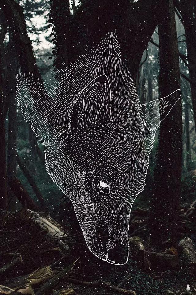 动物画得这么帅,感觉要成精