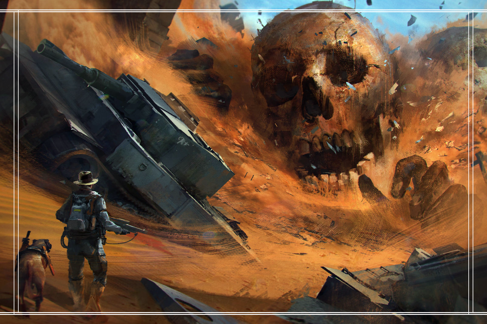 迷幻黑暗风游戏场景概念图赏析