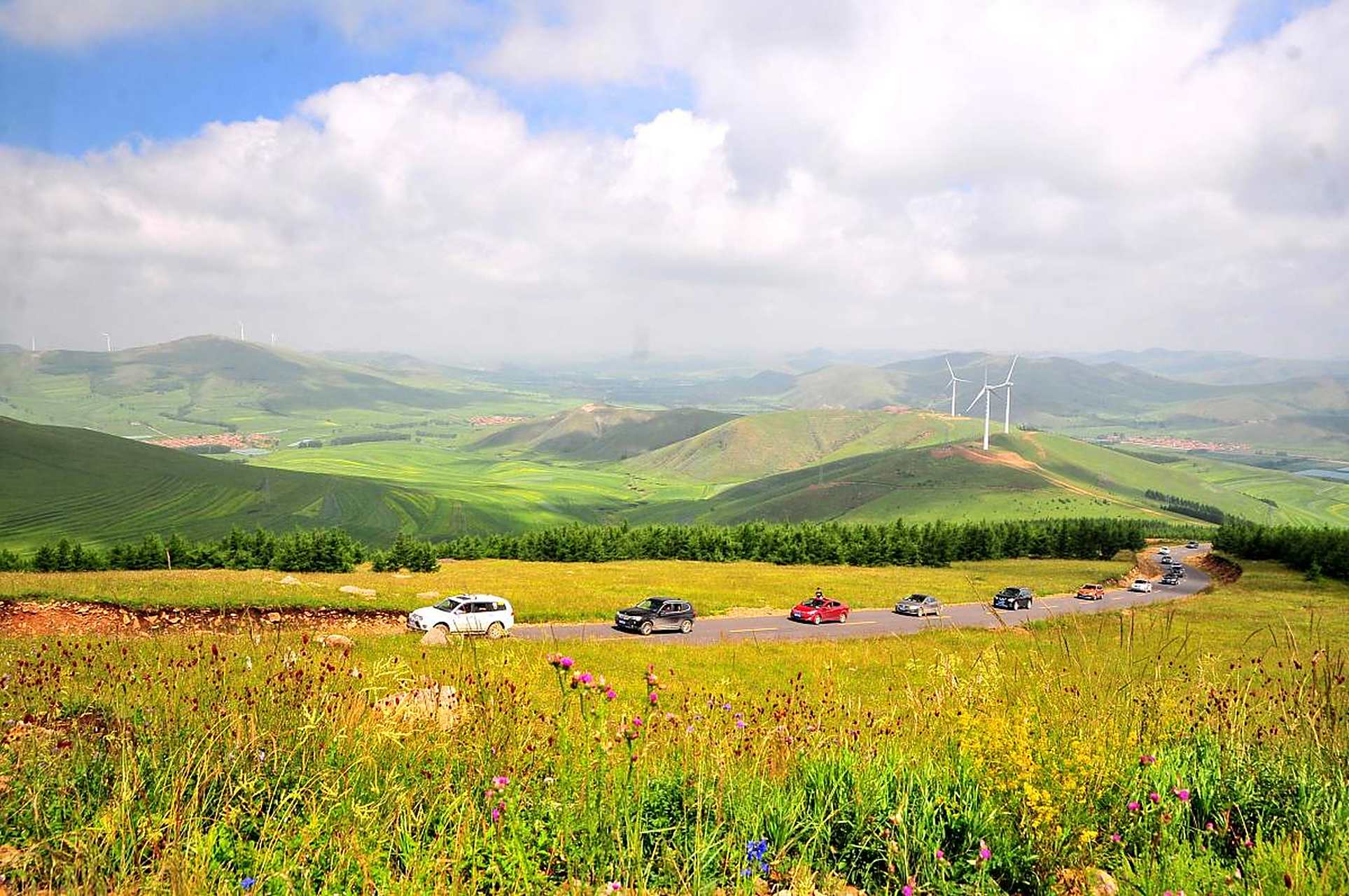 承德市丰宁满族自治县的京北第一草原景区,是一处避暑,休闲,观光,娱乐