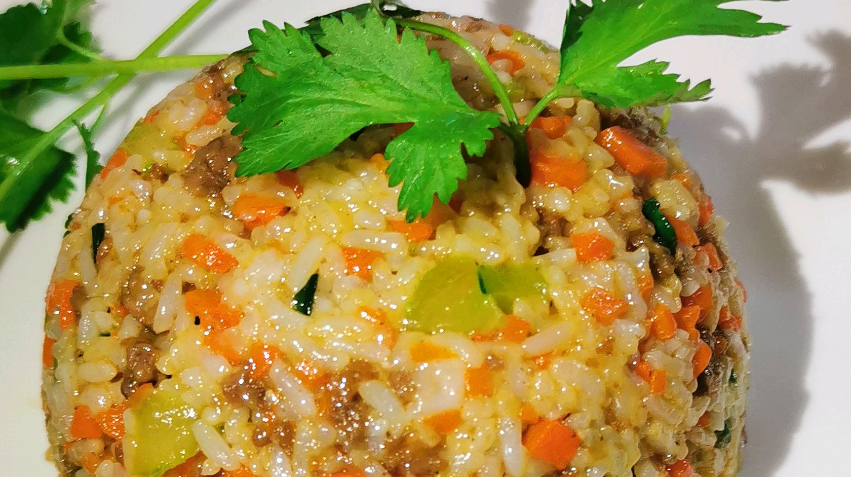 西式牛肉炒饭!做法简单,健康,美味!