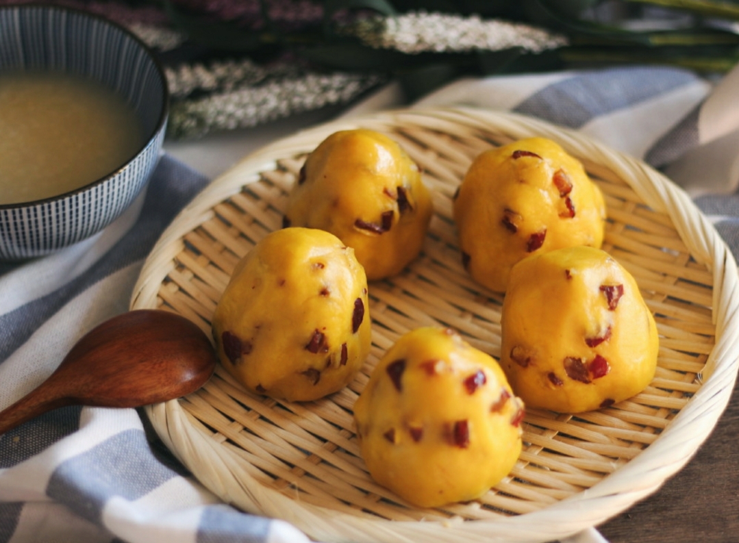 自制红枣奶香窝头,是冬季最佳主食!