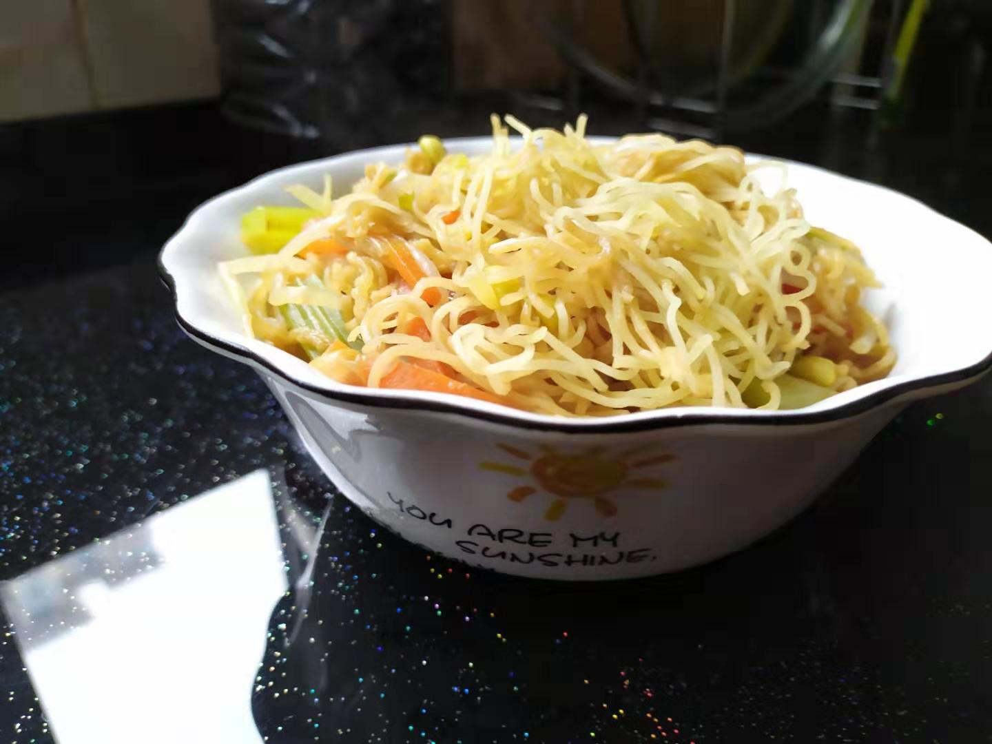 节日大餐后,来一碗纯素的蒸面,一样好吃的不得了!