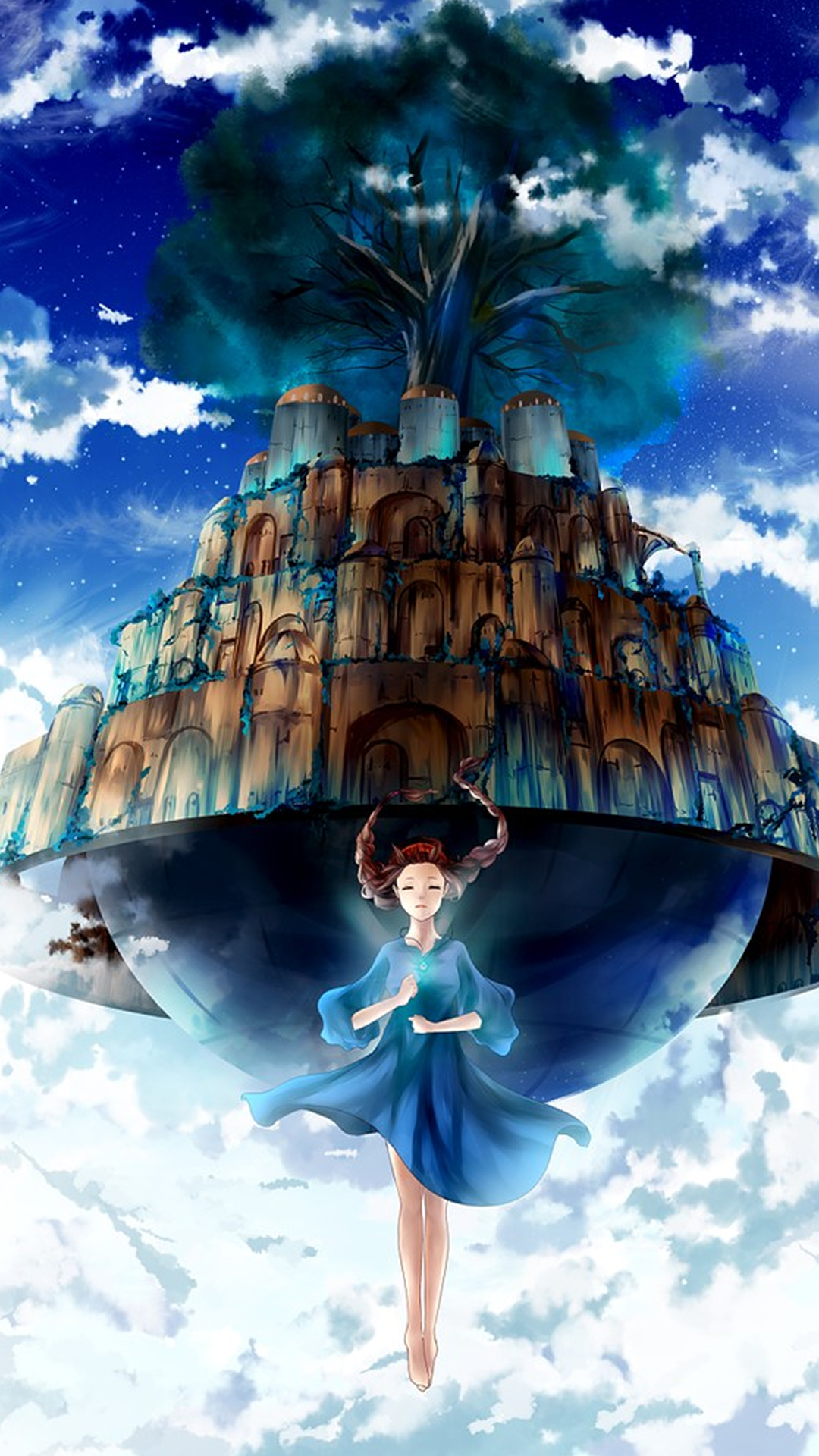 宫崎骏"天空之城"高清手机壁纸