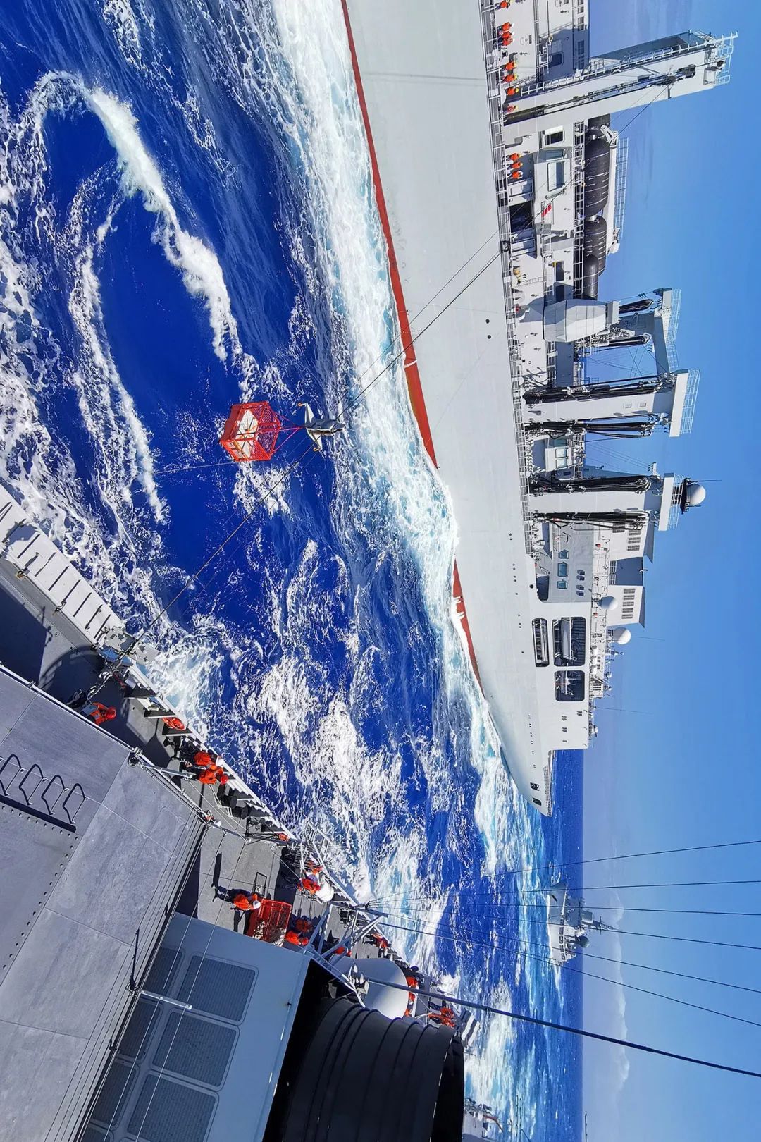 海军远海联合训练编队返港,高清大图带你再出一次海