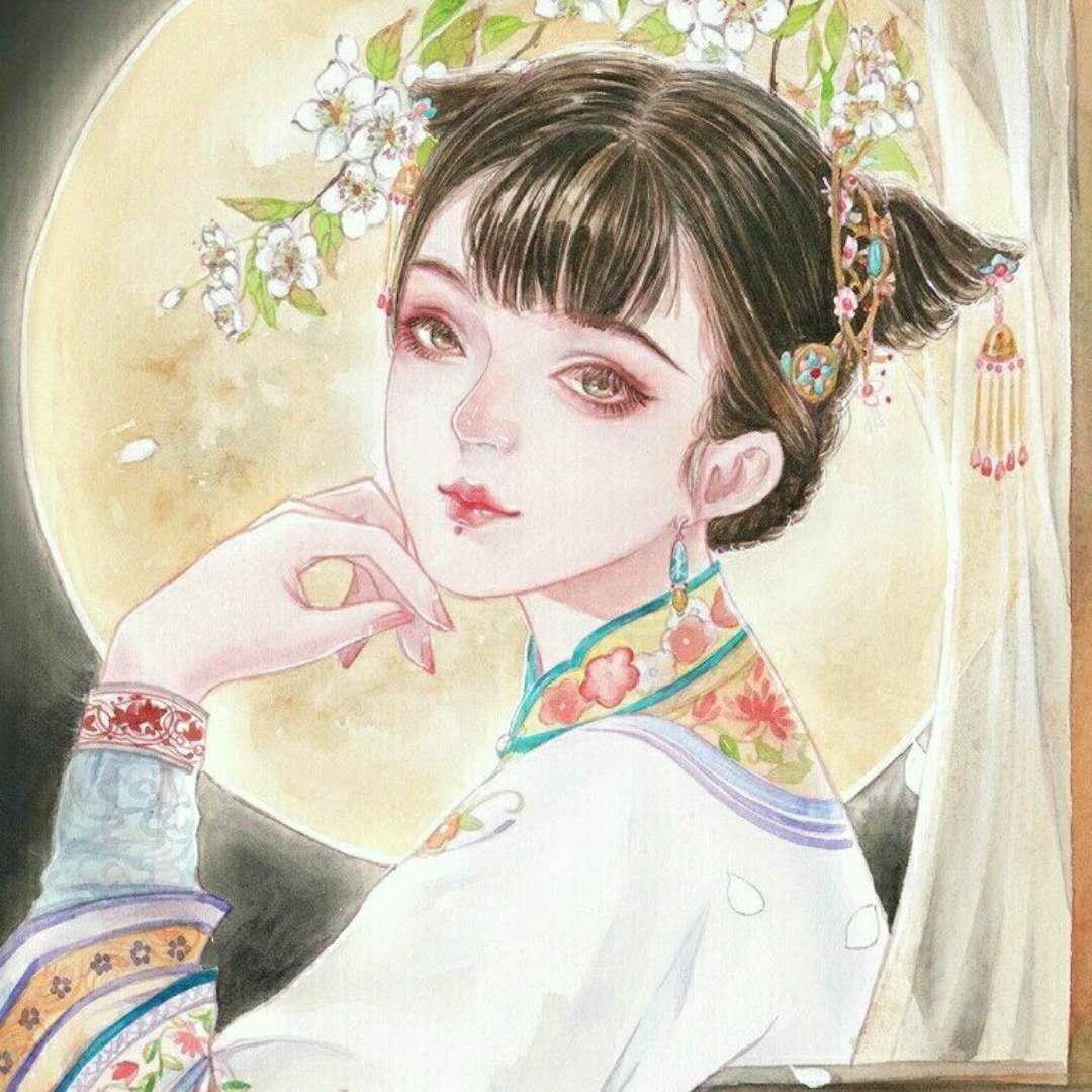 古风动漫小仙女头像,浮世万千,汝唯吾最爱!
