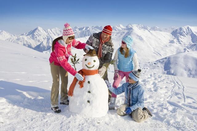 冬天的时候你也喜欢堆雪人吗