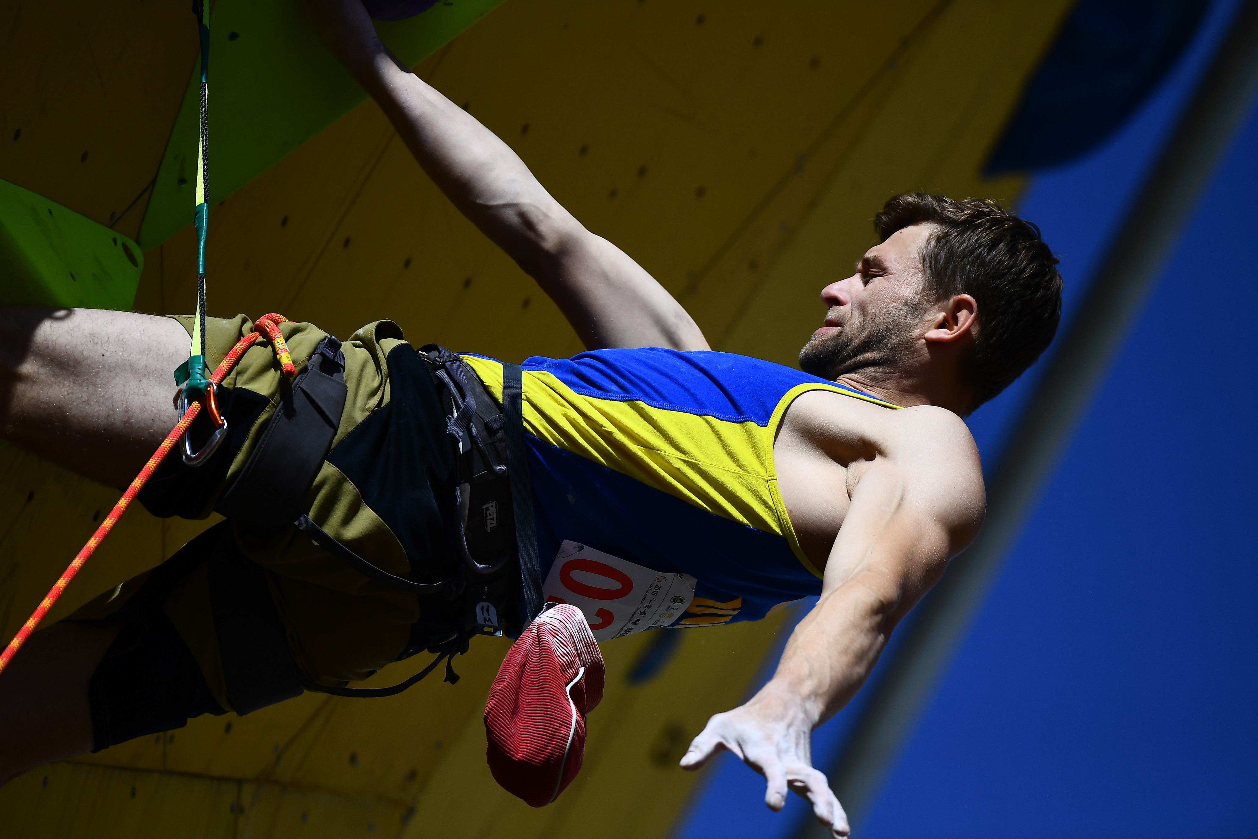 攀岩——2018"一带一路"中国青海高原国际攀岩大师赛难度赛赛况(10)