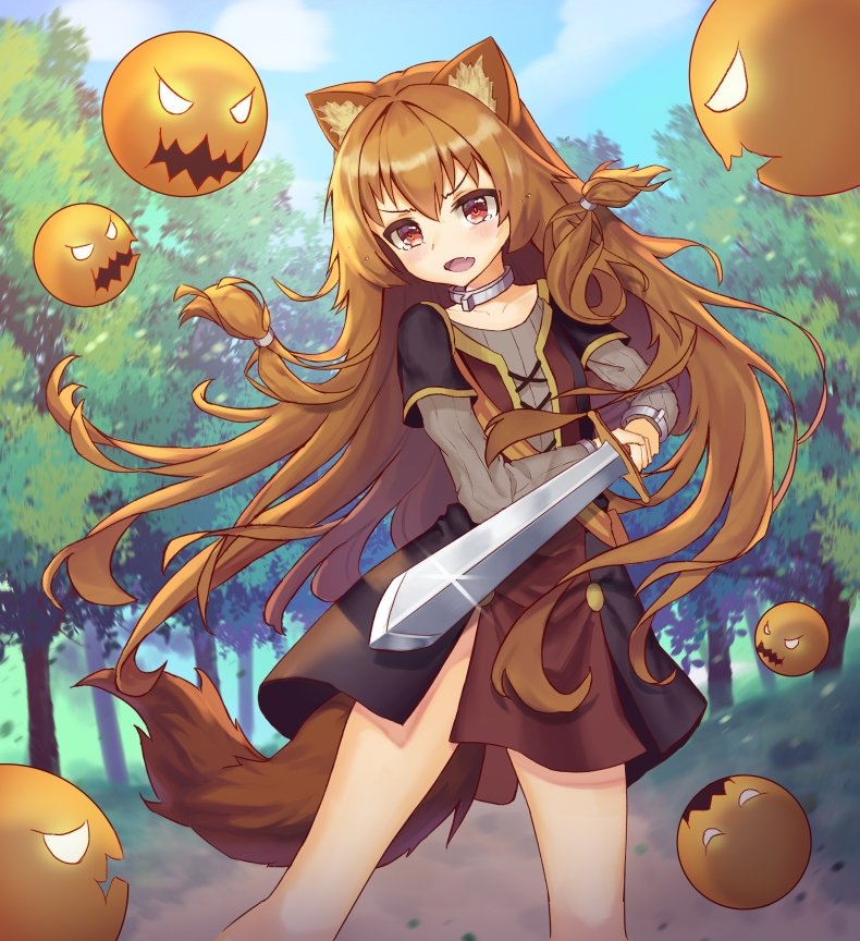 盾之勇者成名录,小浣熊插画特辑,可爱的妹妹找人爱