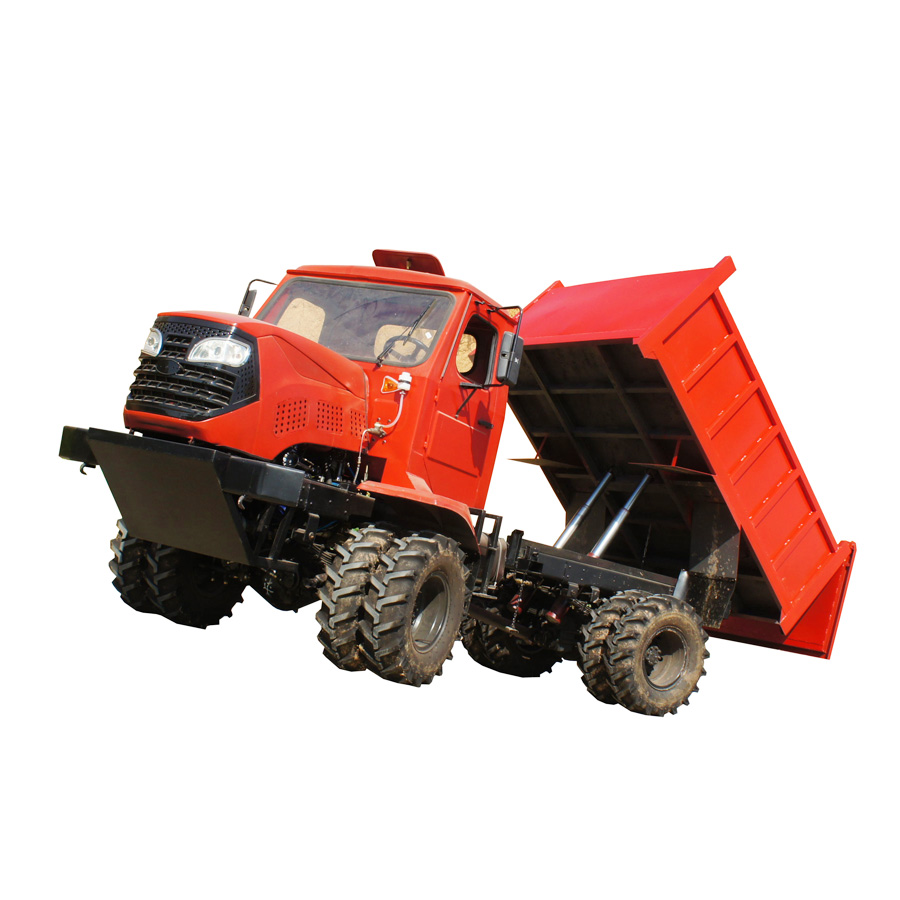 棕榈园四驱折腰越野运输型拖拉机