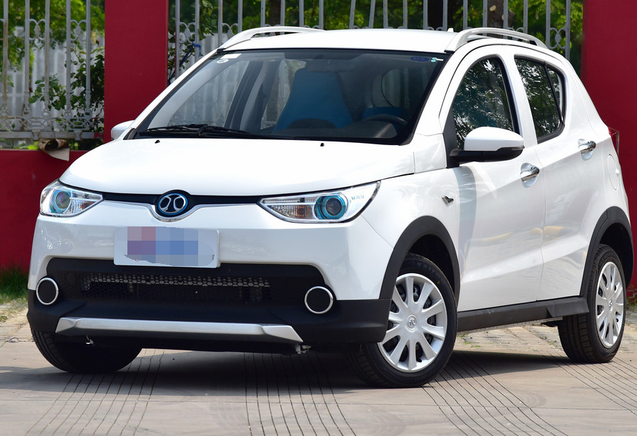 北汽新能源ec系列 ec180 灵动版 车身设计比例协调!