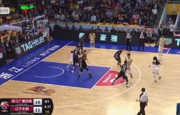 cba总决赛-辽宁客场加时逆转2-0广厦 哈德森45分刘铮