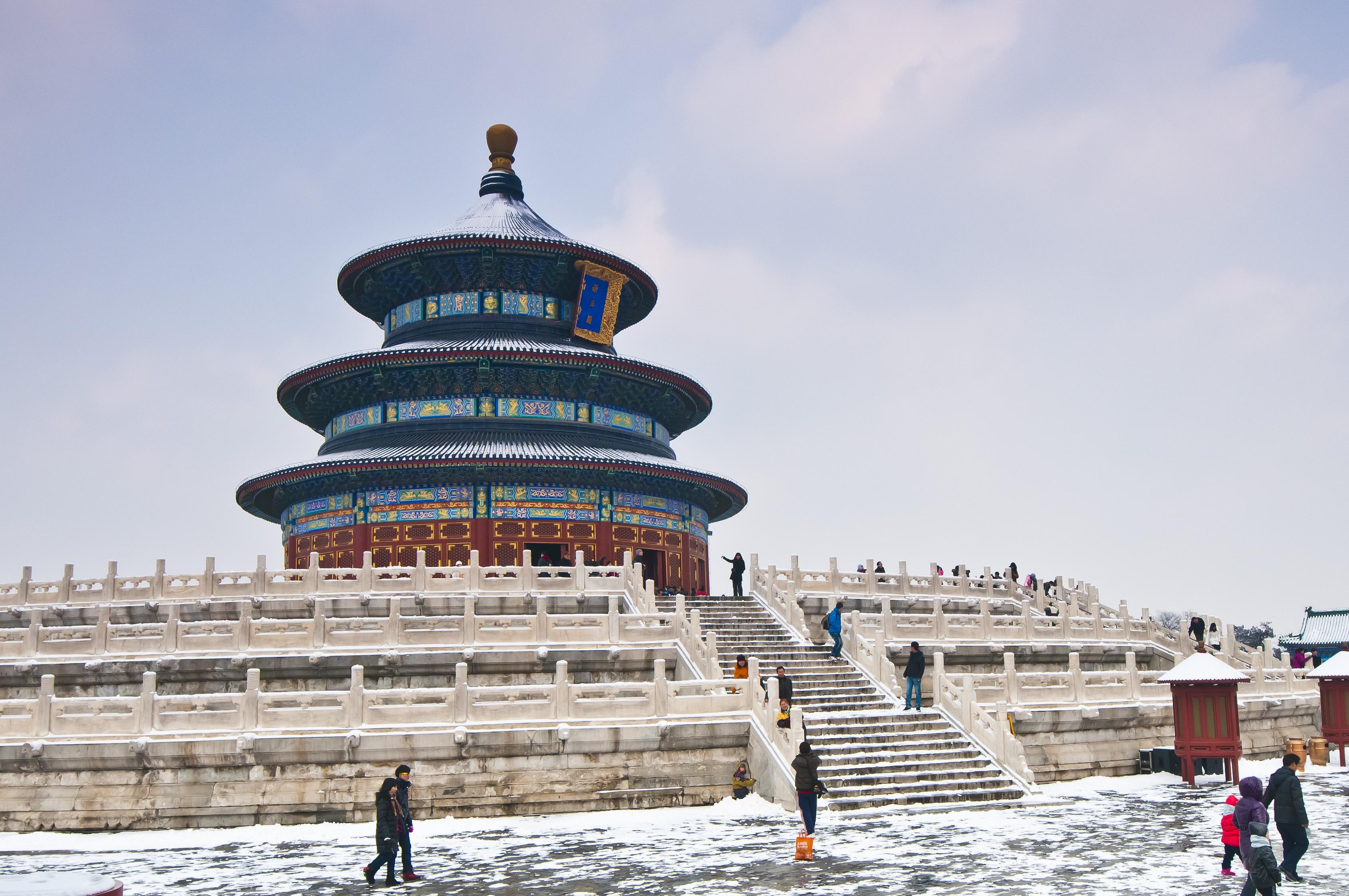 北京最美雪景图片