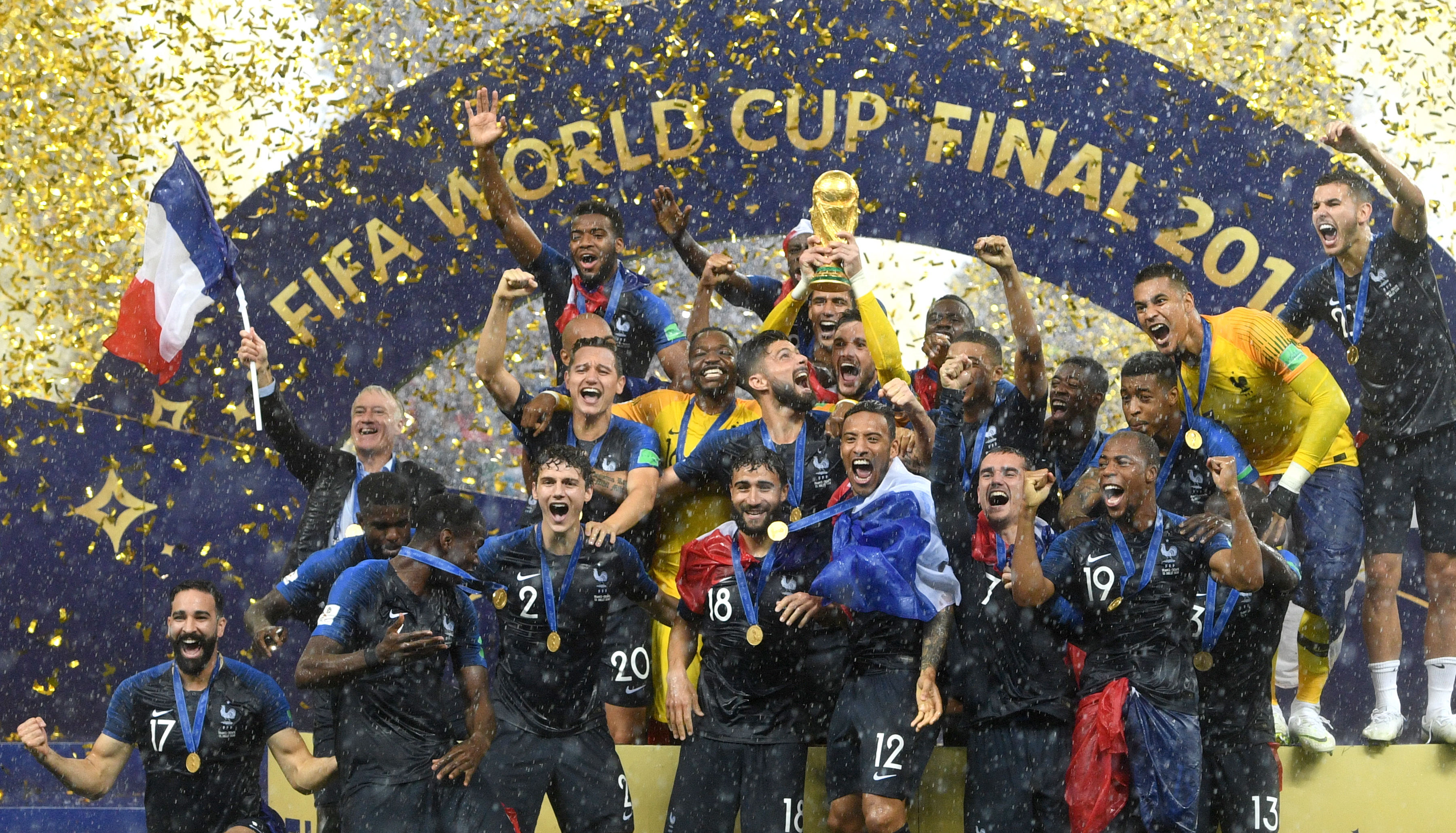 俄罗斯世界杯——法国队20年后再捧杯(22)