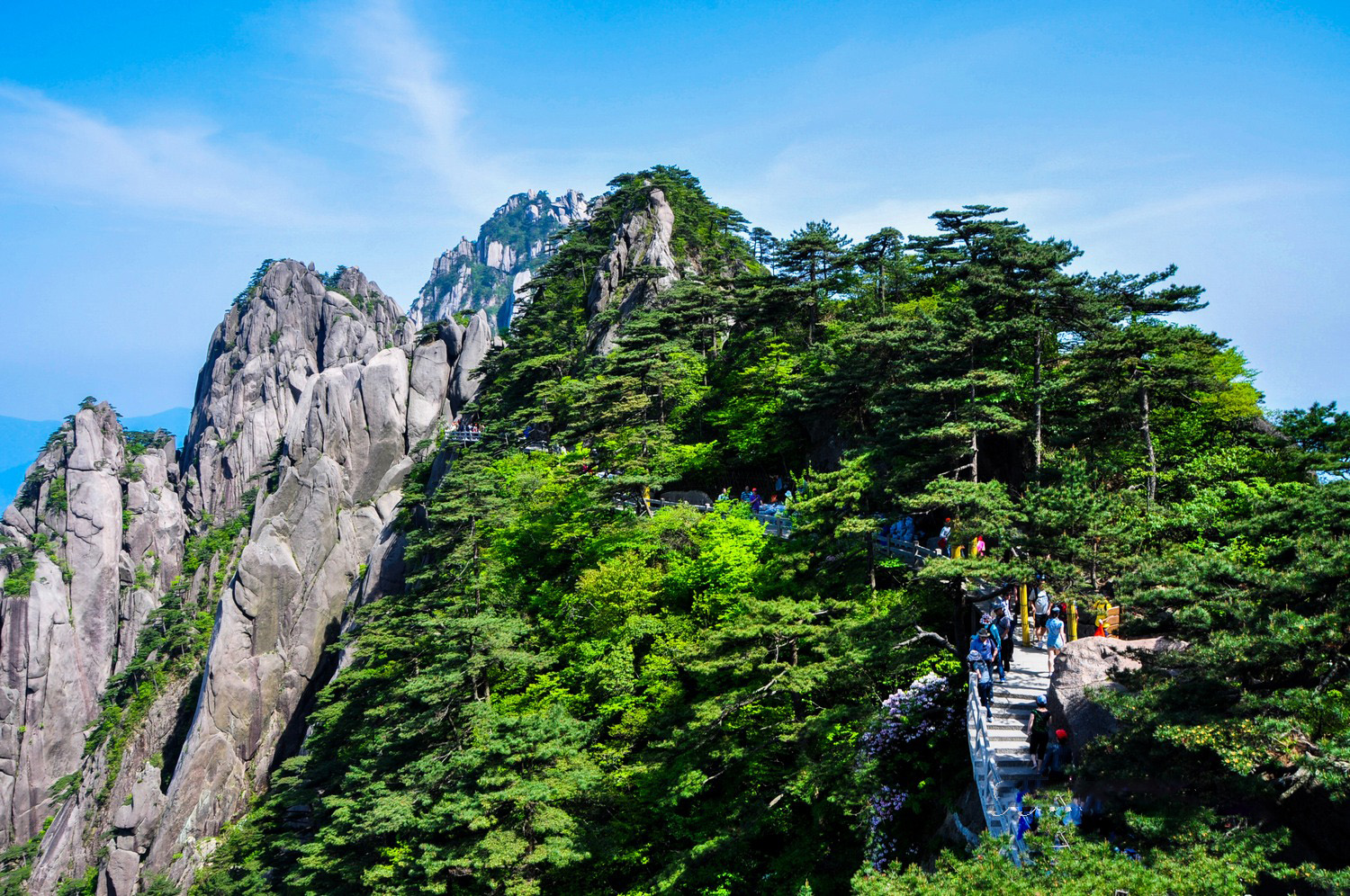 "三山五岳"之安徽黄山风景实拍