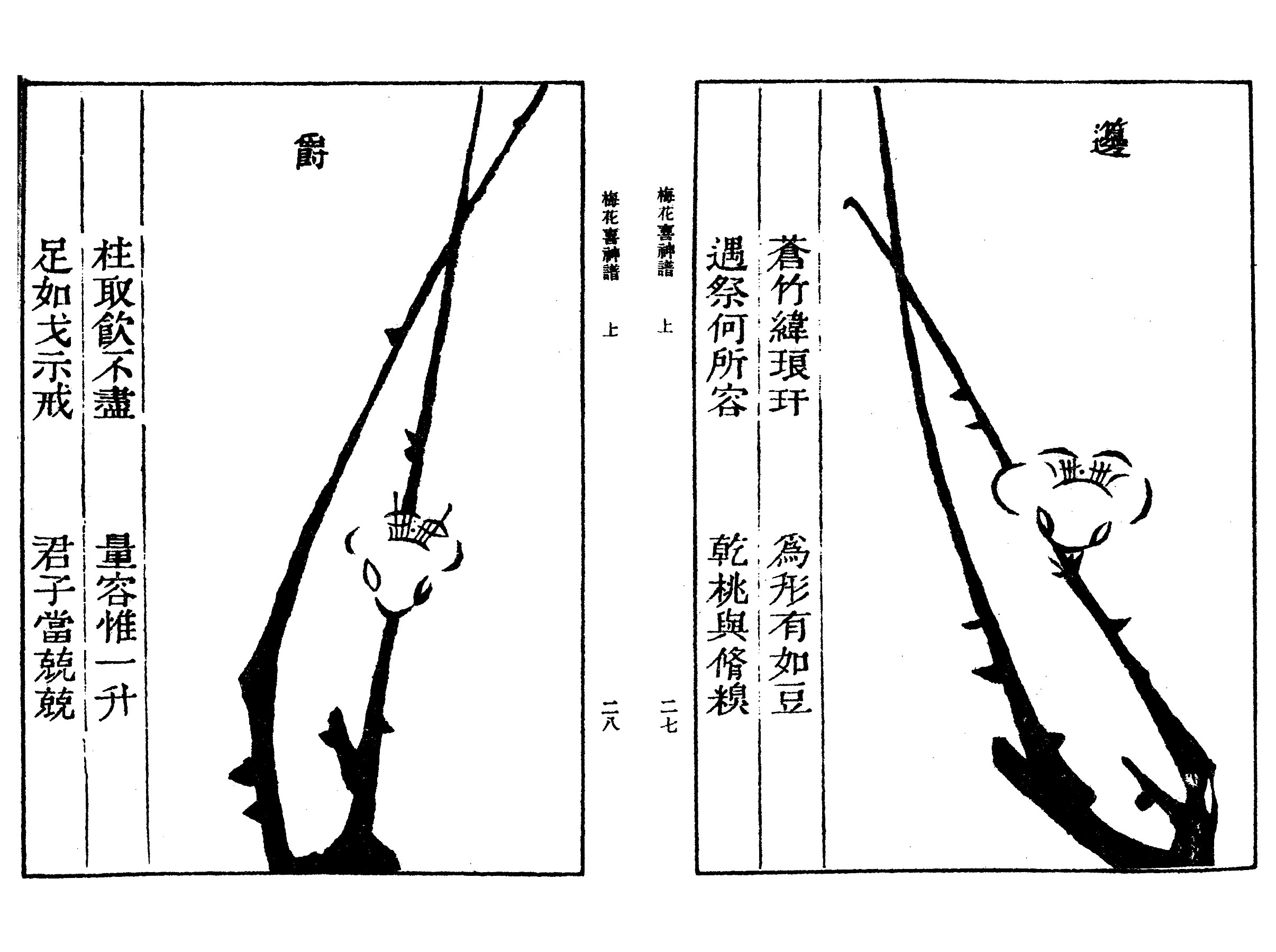 宋伯仁梅花喜神谱