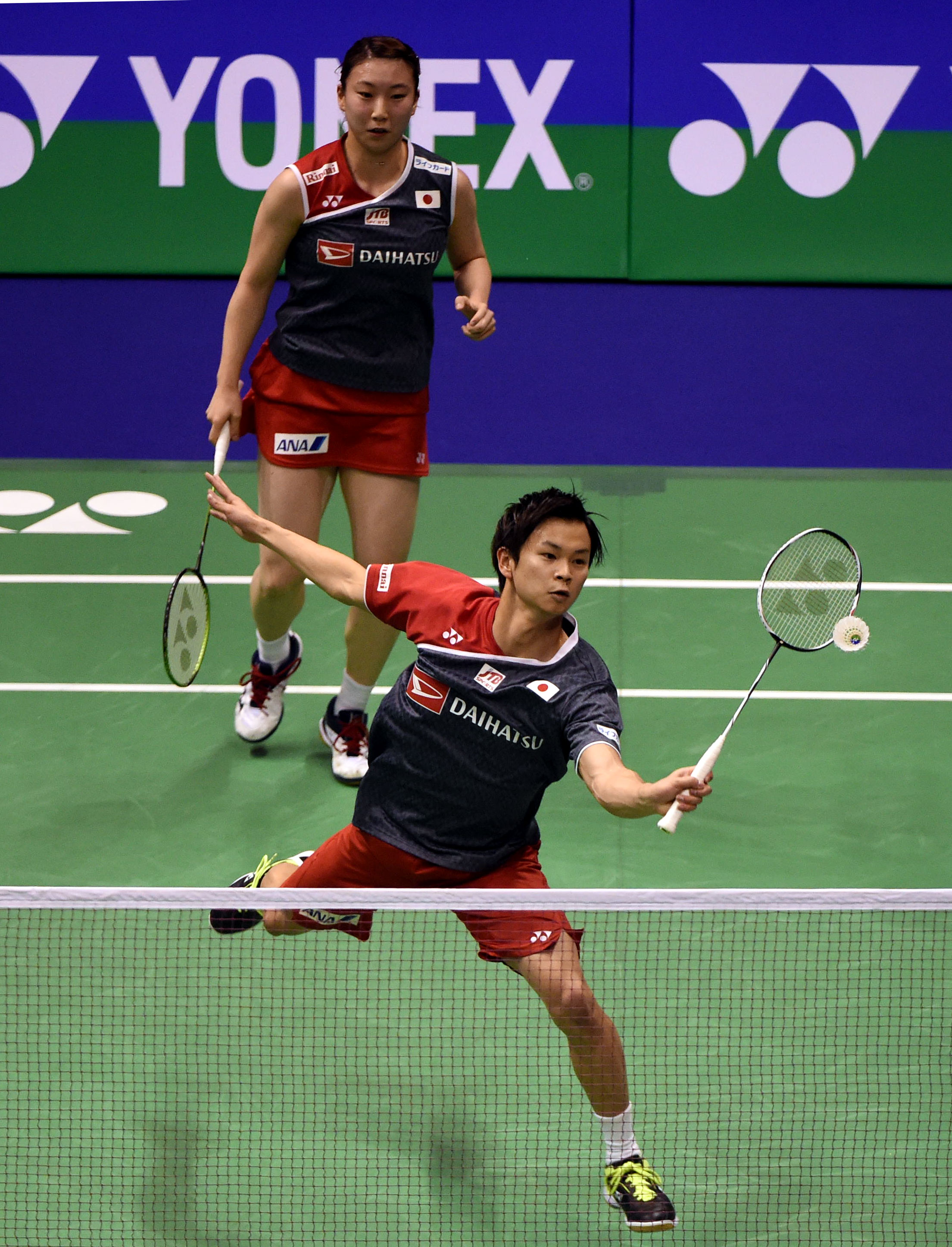羽毛球——香港公开赛:日本组合晋级混双决赛(3)