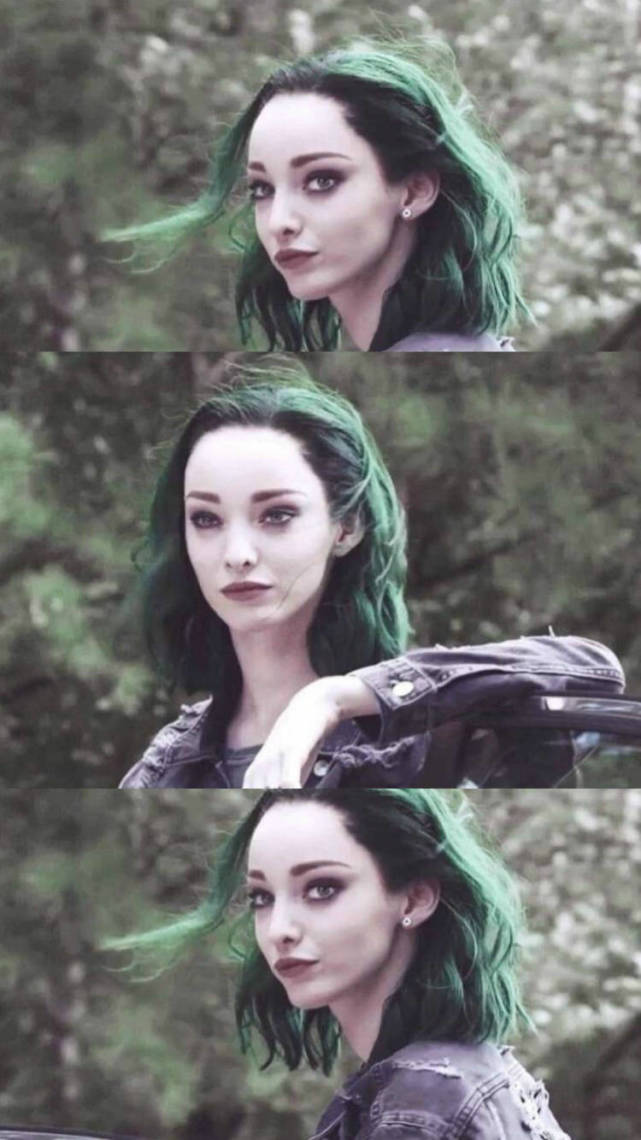 美剧《天赋异禀the gifted》中酷帅冷艳的北极星小姐姐