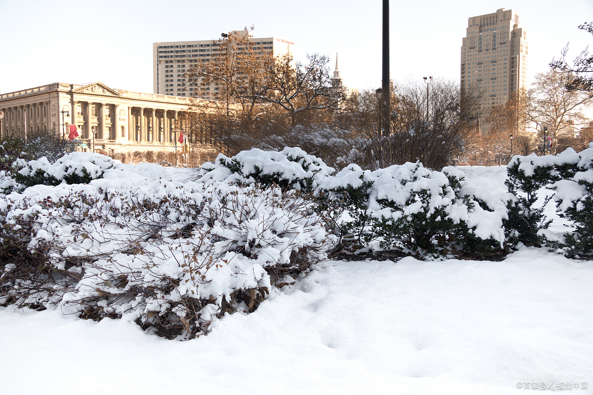 乌鲁木齐唯美雪景图片