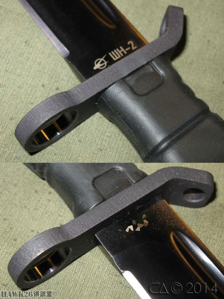 图说:俄罗斯陆军6x9系列战斗刀刺刀 ak-12步枪标准配备