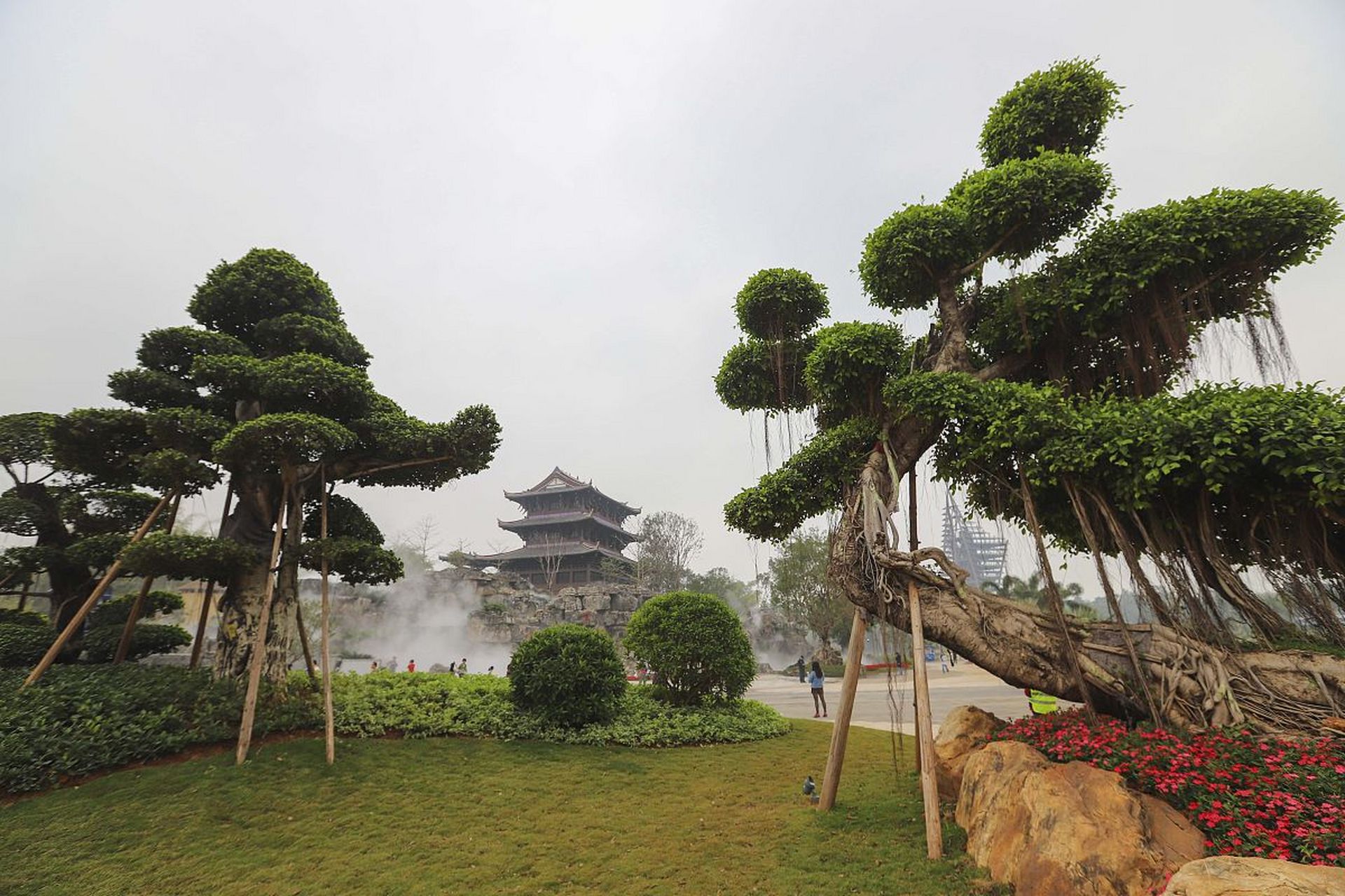 南宁园博园坐落在南宁市邕宁区蒲兴大道,是第十二届园博会的主战场