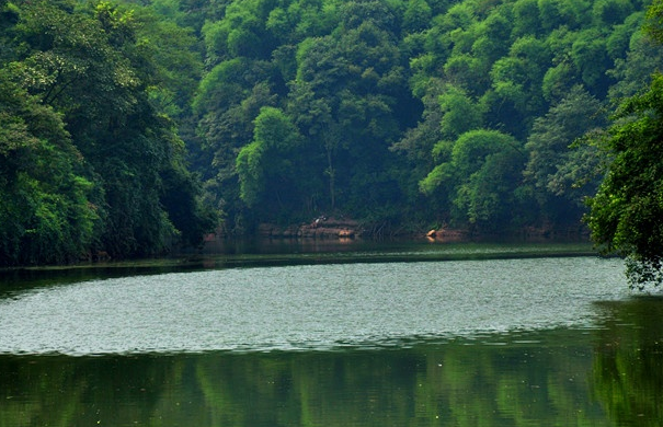 大邑烟霞湖风景区图片