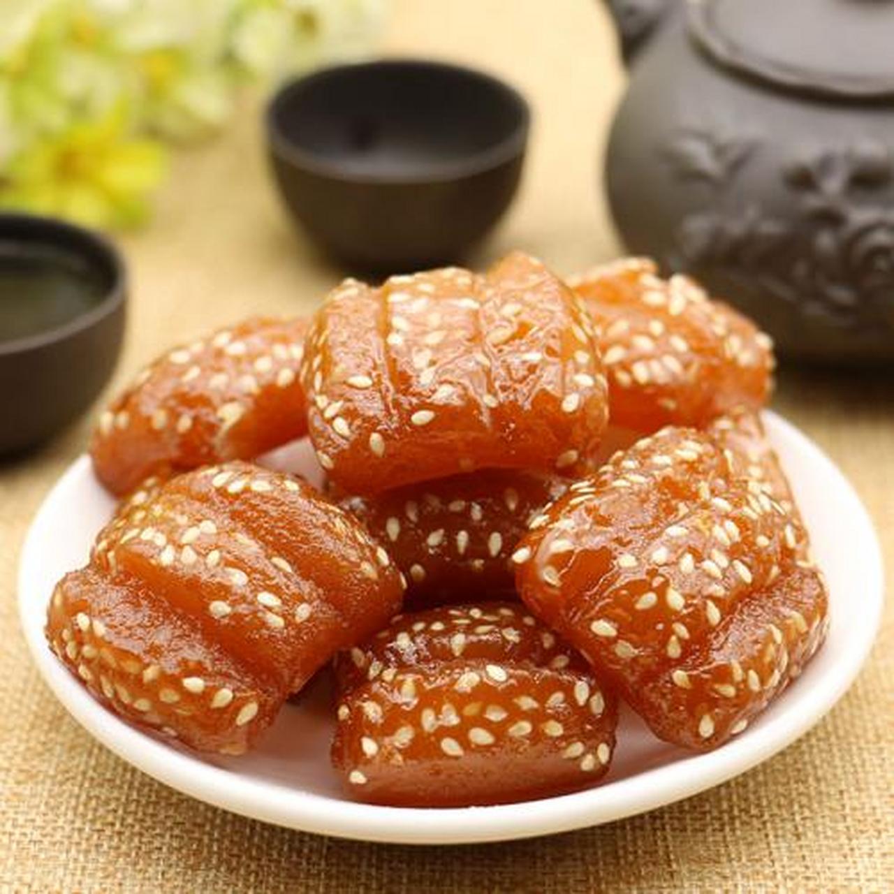 城市身边事#【淮北市美食】三刀子:一种普通的甜点,也称"蜜三刀".