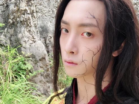 于斌晒"鬼将军"原始照,粉丝看后被吓一跳,网友:童年阴影