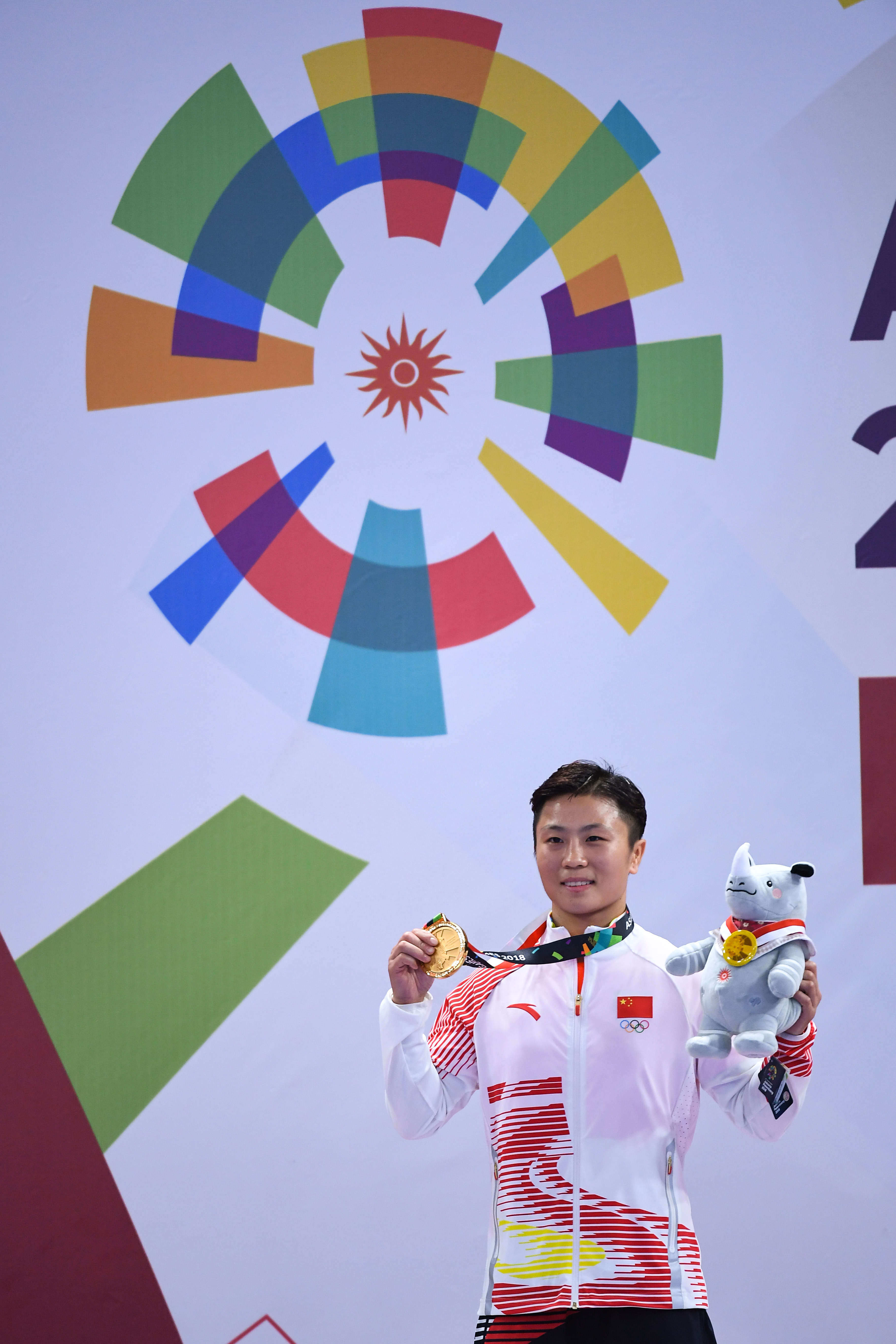武术——女子散打52公斤以下级:李玥瑶夺冠