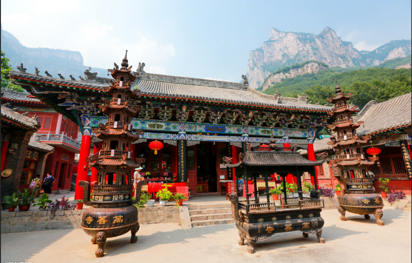 中原雲臺禪寺,集美景和人文的古蹟