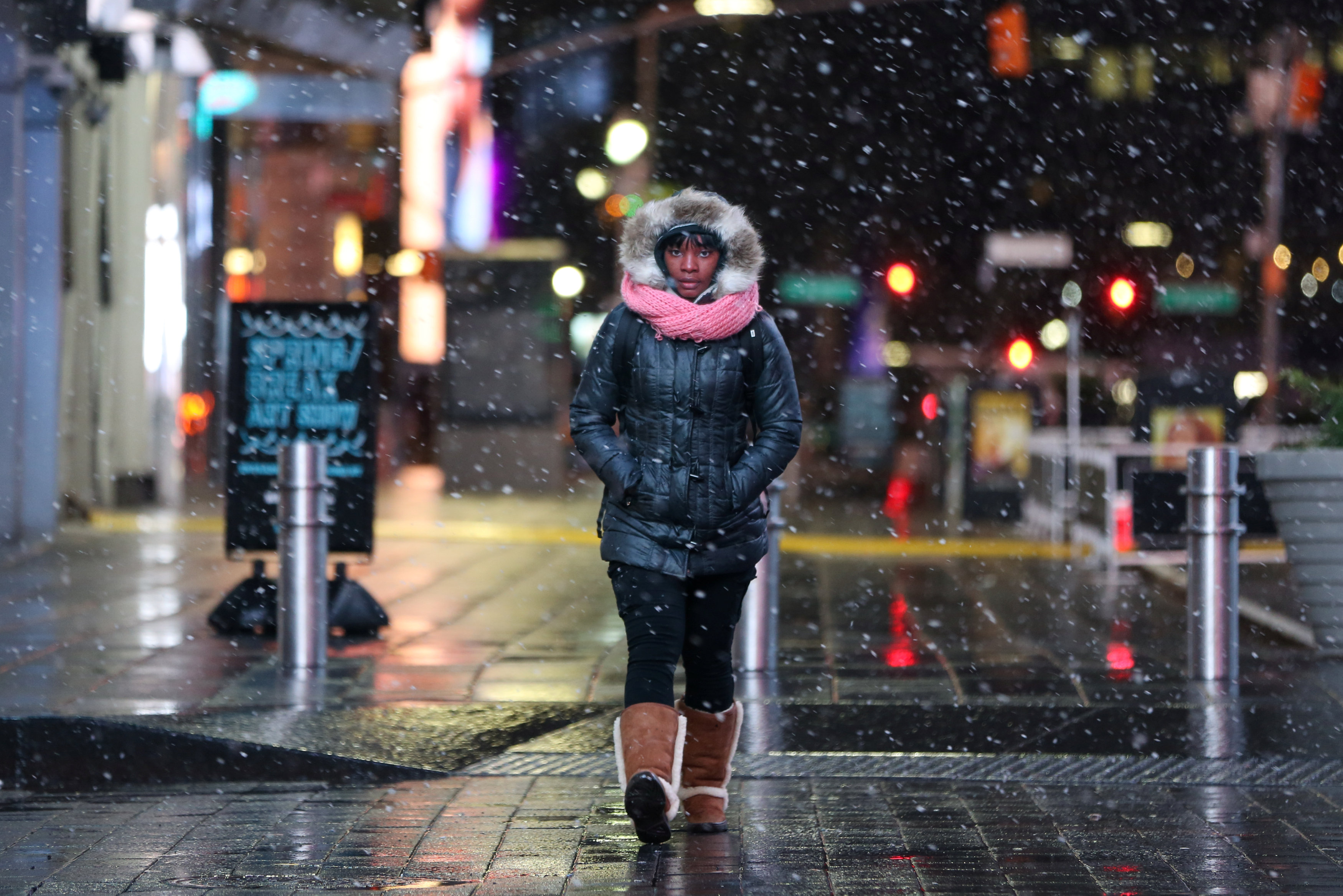 纽约雪景图片大全图片