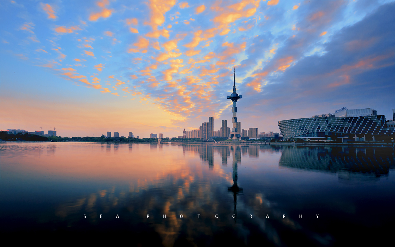 聚龙湖早晨