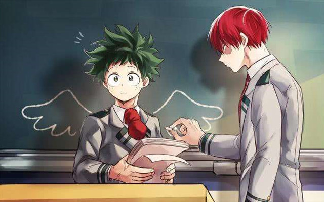 英雄学院人气最高的六对cp,看完前三,钢铁直男有苦说不出