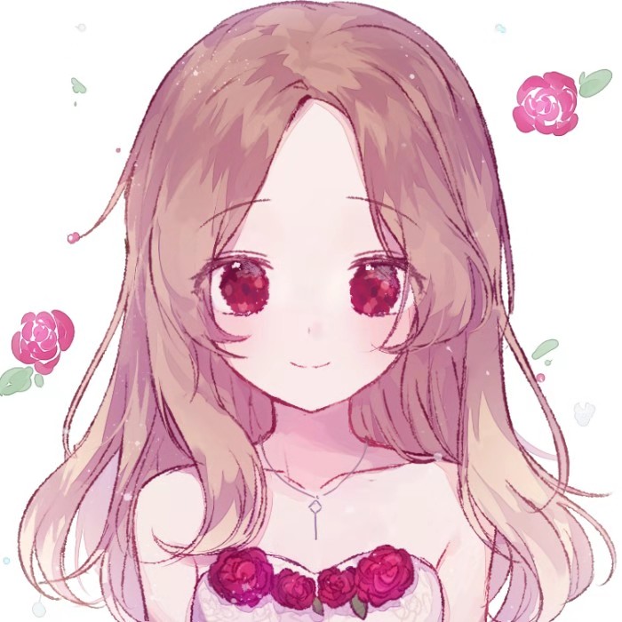 华丽唯美动漫小仙女闺蜜头像,梦回曲水边,看烟花绽出