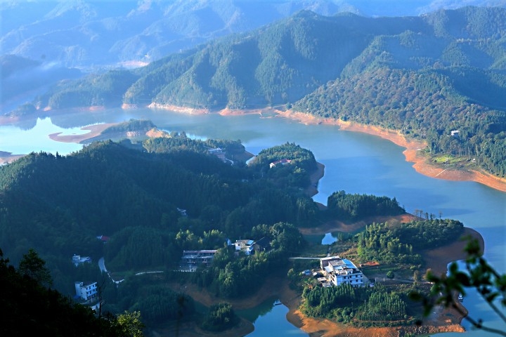 常宁天堂湖风景区图片