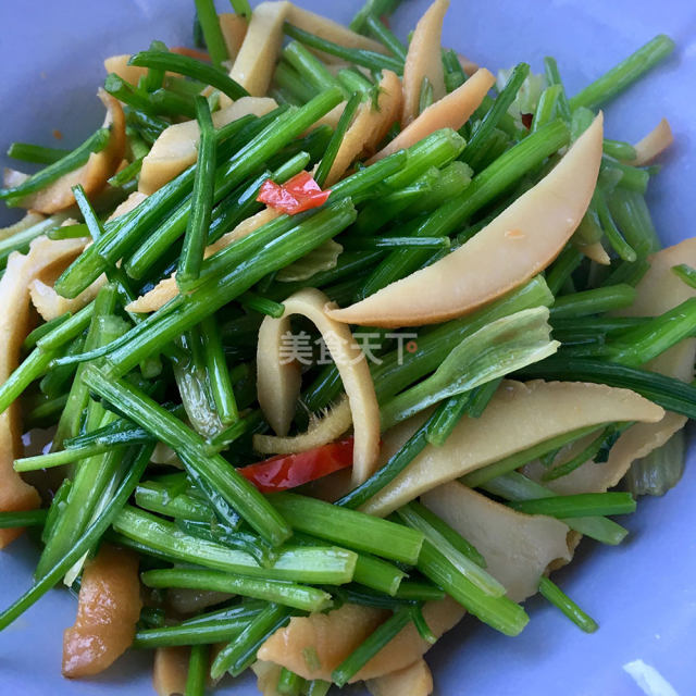 香菜炒黃金鮑,鮮美營養下飯,十分鐘就上桌