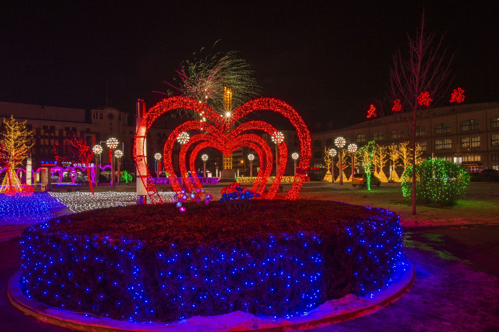 营口市夜景图片