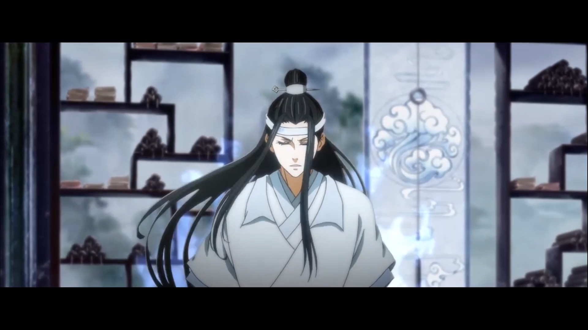 魔道祖师电脑壁纸蓝湛图片